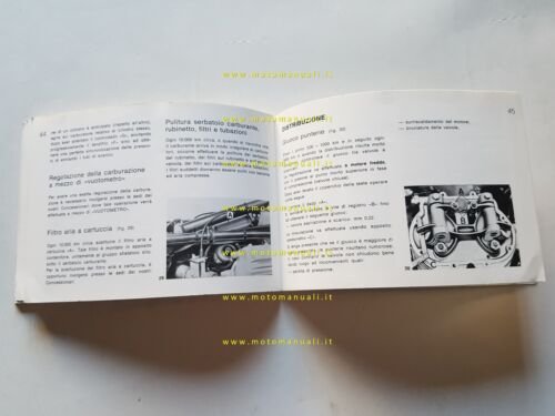 Moto Guzzi V1000 G5 1980 manuale uso manutenzione libretto italiano …