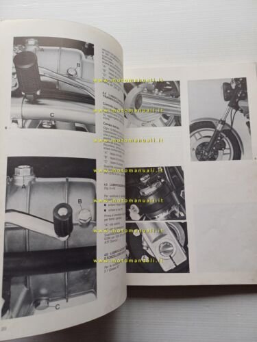 Moto Guzzi V1000 SP - G5 1979 manuale officina italiano …