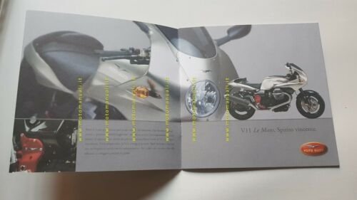 Moto Guzzi V11 Le Mans depliant originale brochure