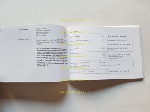 Moto Guzzi V35 - V65 Florida 1992 manuale uso manutenzione …