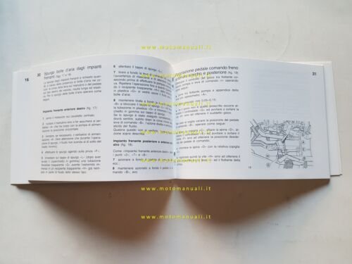 Moto Guzzi V35 - V65 Florida 1992 manuale uso manutenzione …