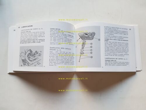 Moto Guzzi V35 - V65 Florida 1992 manuale uso manutenzione …