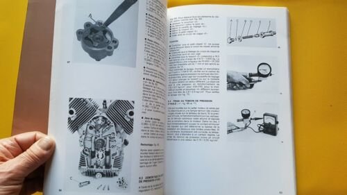 Moto Guzzi V35-50-65 1980 manuale officina TESTO FRANCESE FRENCH FRANÇAIS