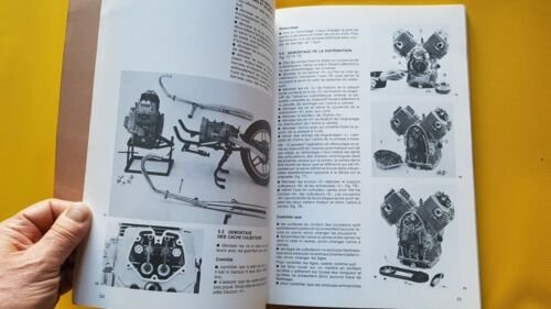 Moto Guzzi V35-50-65 1980 manuale officina TESTO FRANCESE FRENCH FRANÇAIS