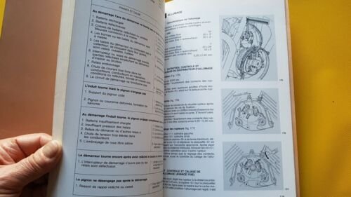 Moto Guzzi V35-50-65 1980 manuale officina TESTO FRANCESE FRENCH FRANÇAIS