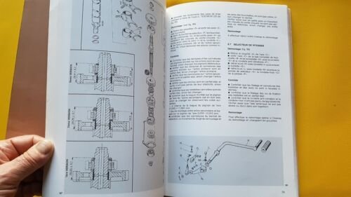Moto Guzzi V35-50-65 1980 manuale officina TESTO FRANCESE FRENCH FRANÇAIS