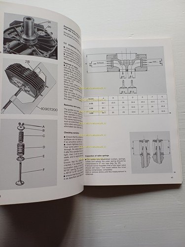 Moto Guzzi V35-50-65 1993 manuale officina TESTO INGLESE ENGLISH