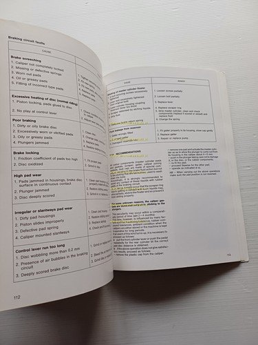 Moto Guzzi V35-50-65 1993 manuale officina TESTO INGLESE ENGLISH