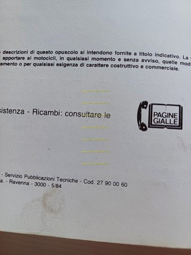 Moto Guzzi V35 Imola II- V50 Monza II- V65 Lario …