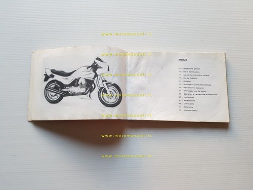 Moto Guzzi V35 Imola II- V50 Monza II- V65 Lario …