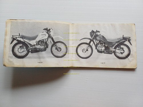 Moto Guzzi V35 TT - V65 TT 1984 manuale uso …