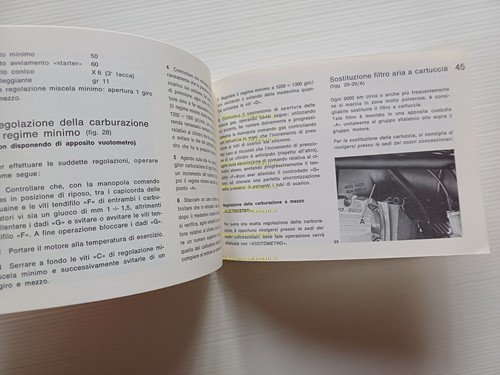 Moto Guzzi V50 III 1984 manuale uso manutenzione libretto italiano …