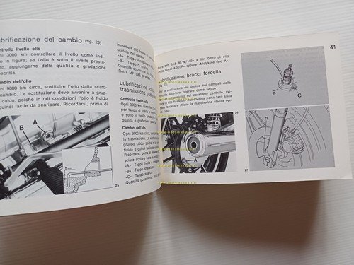 Moto Guzzi V50 III 1984 manuale uso manutenzione libretto italiano …
