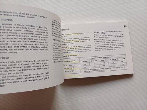 Moto Guzzi V50 III 1984 manuale uso manutenzione libretto italiano …