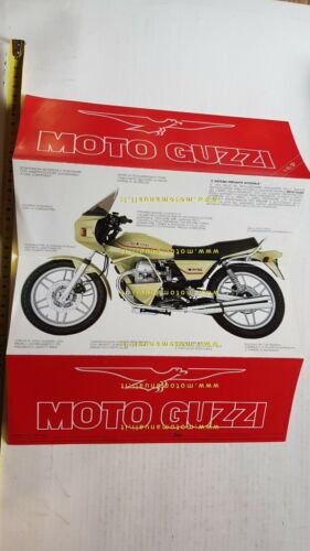 Moto Guzzi V65 SP 1981 depliant originale motorcycle brochure