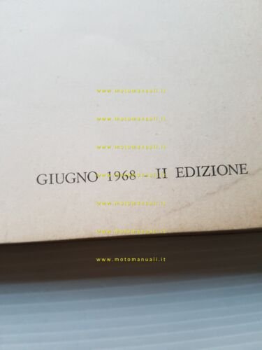 Moto Guzzi V7 700 1968 catalogo ricambi originale