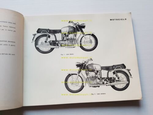 Moto Guzzi V7 700 1968 catalogo ricambi originale