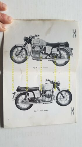 Moto Guzzi V7 700 1971 manuale uso manutenzione originale owner's …