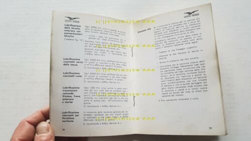 Moto Guzzi V7 700 1971 manuale uso manutenzione originale owner's …