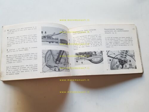 Moto Guzzi V7 700 1975 manuale uso manutenzione libretto italiano …