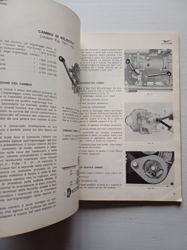 Moto Guzzi V7 700 1a serie 1968 manuale officina originale …