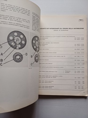 Moto Guzzi V7 700 1a serie 1968 manuale officina originale …