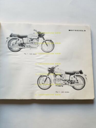 Moto Guzzi V7 750 Special 1969 catalogo ricambi originale spare …