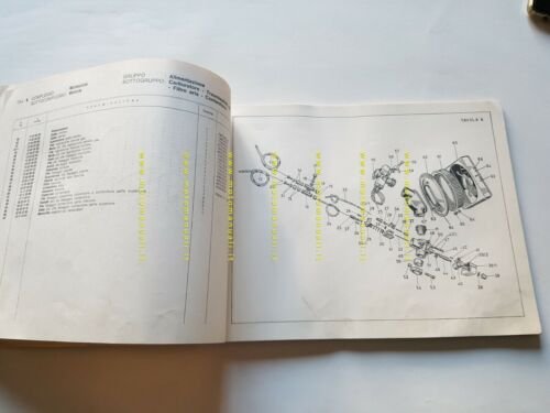 Moto Guzzi V7 750 Special 1969 catalogo ricambi originale spare …