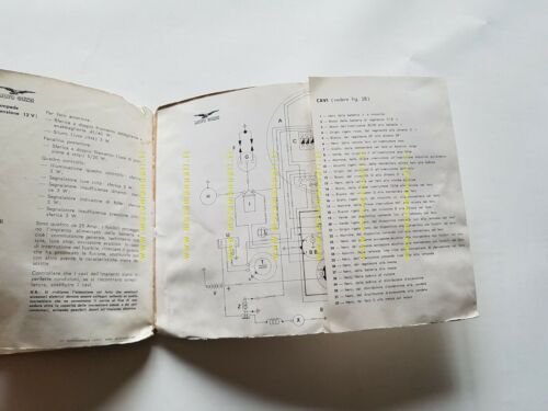 Moto Guzzi V7 750 Special 1969 manuale uso manutenzione originale …