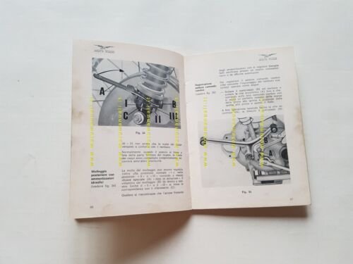 Moto Guzzi V7 850 GT 1972 manuale uso manutenzione libretto …