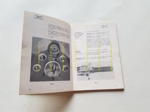 Moto Guzzi V7 850 GT 1972 manuale uso manutenzione libretto …