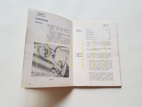 Moto Guzzi V7 850 GT 1972 manuale uso manutenzione libretto …