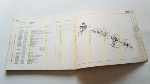 Moto Guzzi V7 Special 750 1971 catalogo ricambi originale spare …