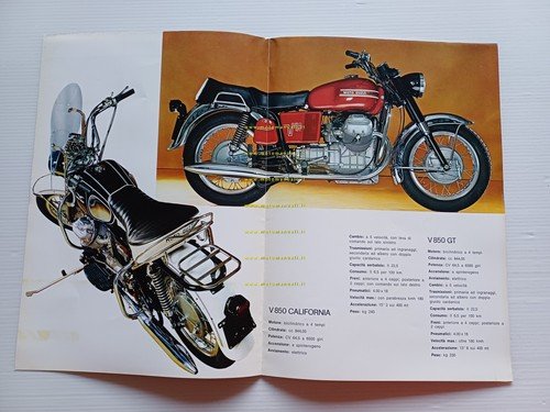 Moto Guzzi V7 Sport -850 GT California -850 GT 1972 …