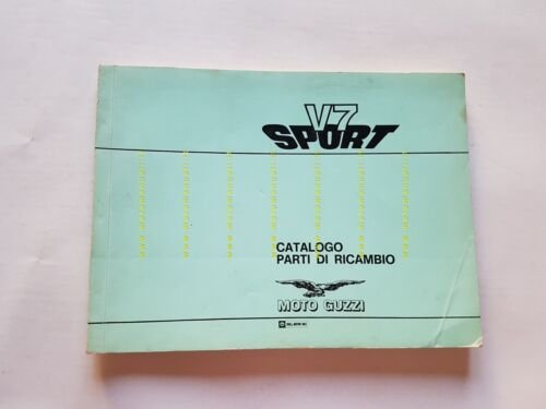 Moto Guzzi V7 Sport 750 1972 catalogo ricambi originale spare …