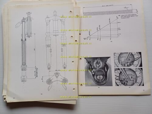 Moto Guzzi V7 Sport-750 S-850 T 1974 manuale officina originale …