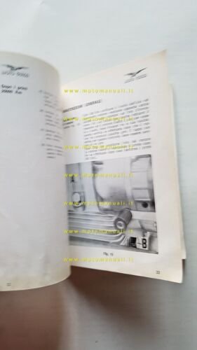 Moto Guzzi V750 Special 1971 manuale uso libretto originale owner's …