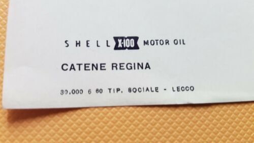 Moto Guzzi Zigolo 110 1960 depliant originale motorcycle brochure prospekt