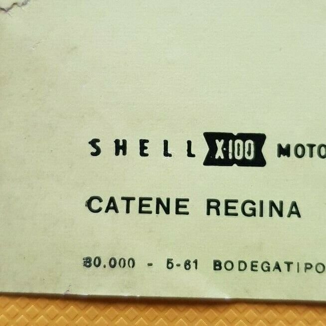 Moto Guzzi Zigolo 110 1961 depliant originale motorcycle brochure prospekt