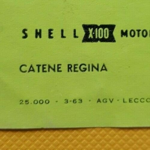 Moto Guzzi Zigolo 110 1963 depliant originale motorcycle brochure prospekt