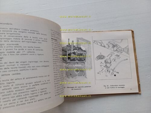 Moto Guzzi Zigolo 98 2a Serie 1958 catalogo ricambi originale