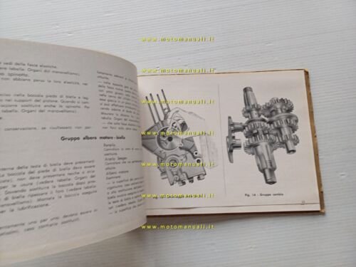 Moto Guzzi Zigolo 98 2a Serie 1958 catalogo ricambi originale