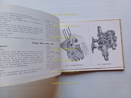 Moto Guzzi ZIGOLO 98 IIa Serie 1958 manuale officina originale …