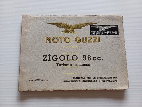 Moto Guzzi ZIGOLO 98 Turismo - 98 Lusso 1956 manuale …