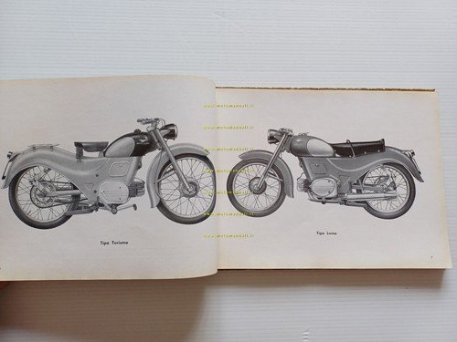 Moto Guzzi ZIGOLO 98 Turismo - 98 Lusso 1956 manuale …
