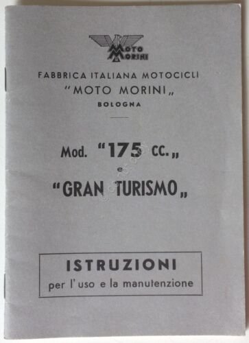 Moto Morini - Mod 175 cc e Gran Turismo - …