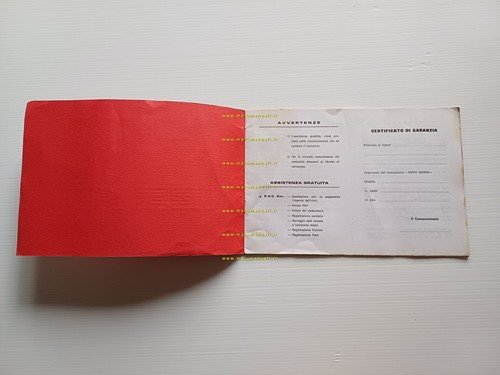 Moto Morini 125 KJ anni 80 manuale uso manutenzione libretto …