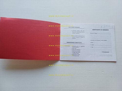 Moto Morini 125 KJ anni 80 manuale uso manutenzione libretto …