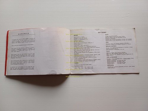 Moto Morini 125 KJ anni 80 manuale uso manutenzione libretto …