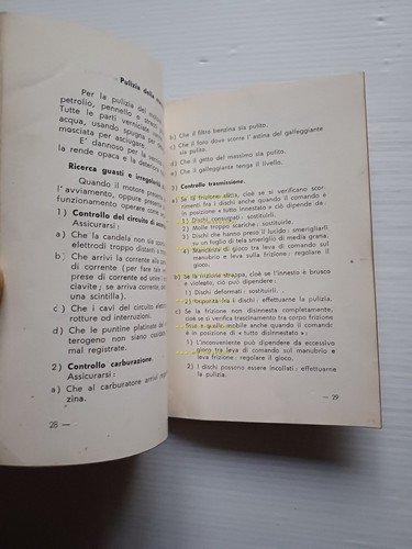 Moto Morini 175 Tresette Sprint-Tresette manuale uso manutenzione originale